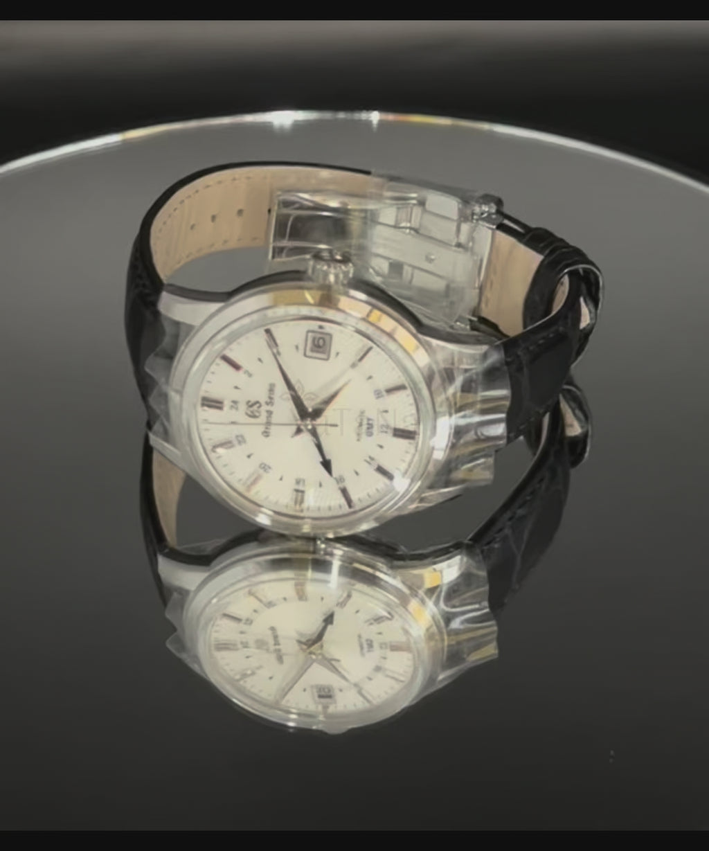 Grand Seiko SBGM255 (Snowdrop) — Authentic New Unworn Full Set with Warranty (Dated July 2026)